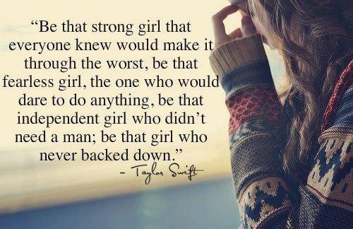 Be That Strong Girl