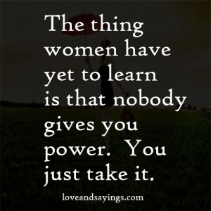 The thing women have yet to learn