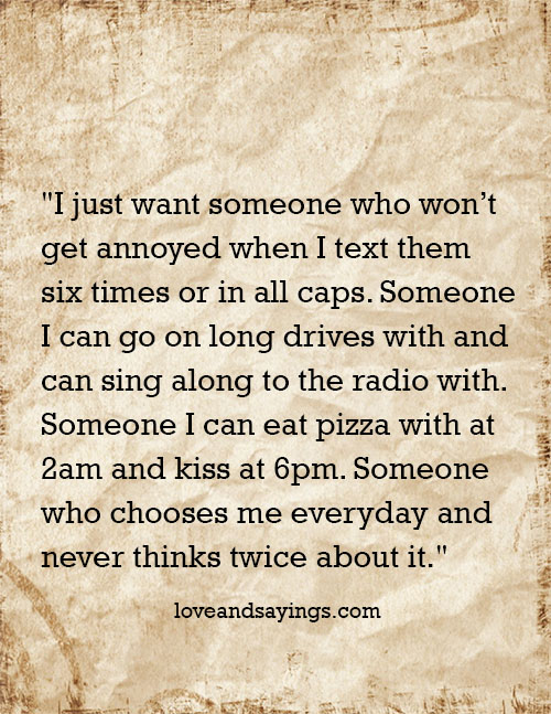 Never Thing Twice About It