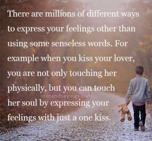 There are millions of different ways to express